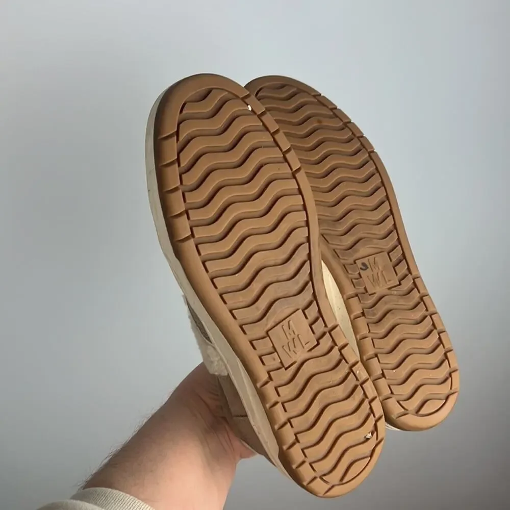 Madewell Sherpa Court Sneakers women’s size 9